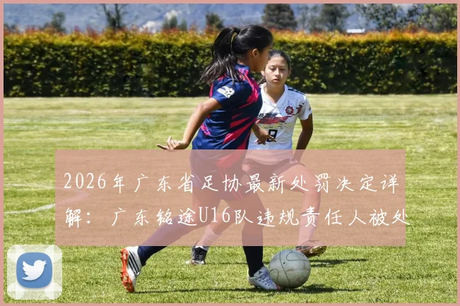 2026年广东省足协最新处罚决定详解：广东铭途U16队违规责任人被处禁业三年，青少年足球管理新规引关注